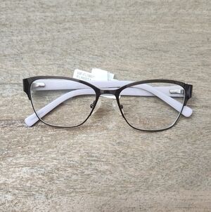 Stylish Brown/purple Glasses Frame For Women